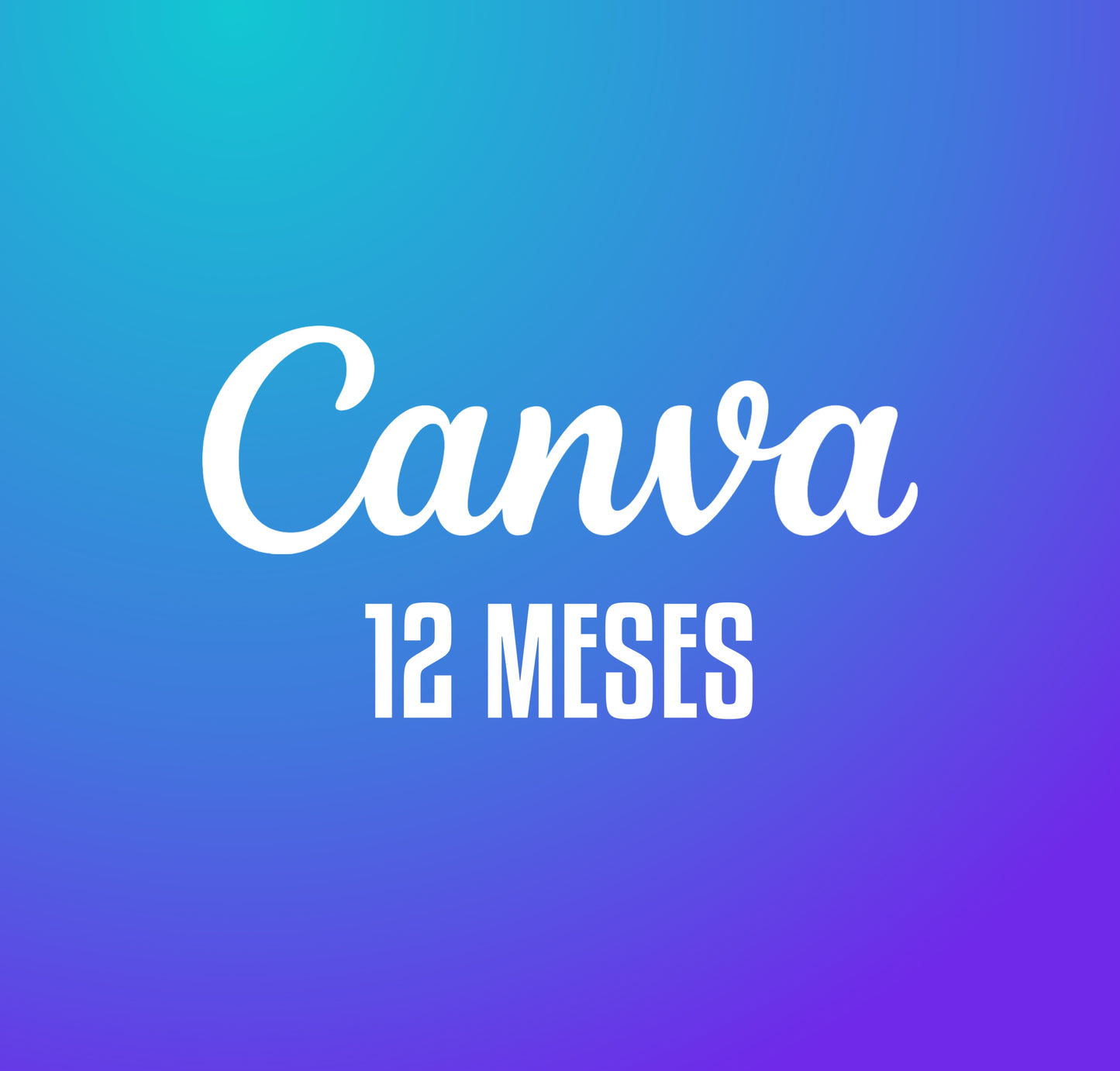 CANVA PRO 12 MESES