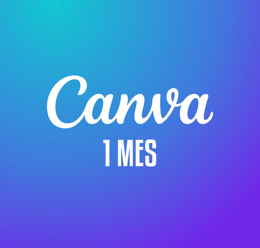 CANVA PRO 1 MES