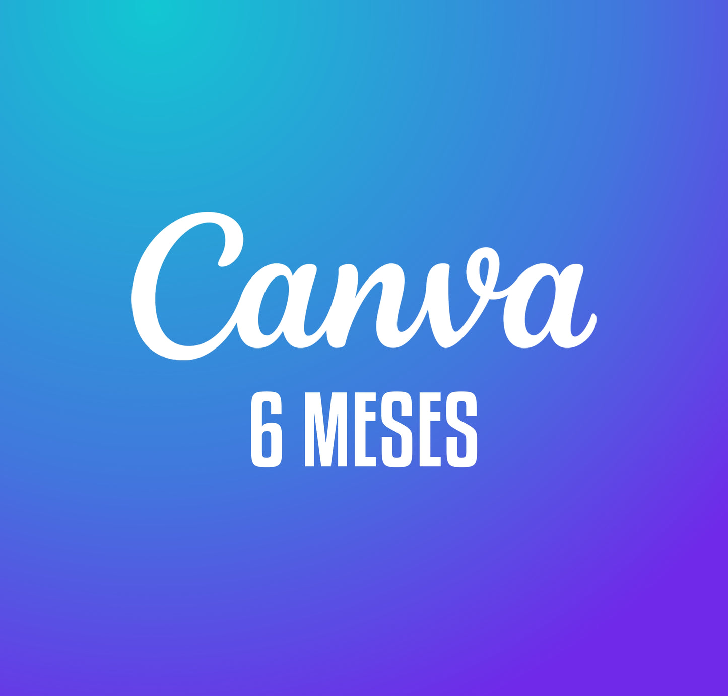 CANVA PRO 6 MESES