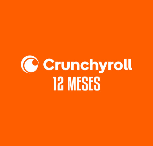 CRUNCHYROLL 12 MESES