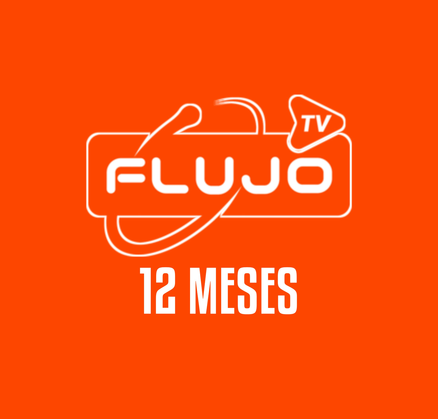 FLUJO TV 12 MESES (2 MESES DE REGALO)